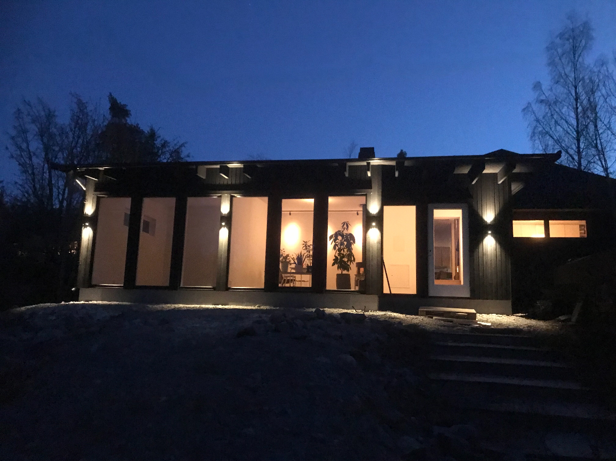 Tillbyggnad i Ingarö
